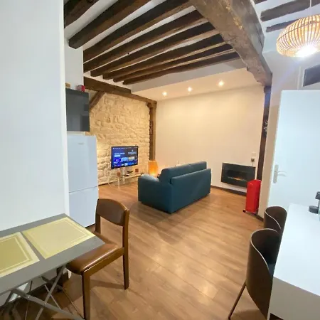 Apartment Cozy F2 Classique Et Accueillant Paris